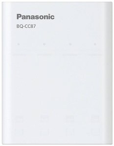 Ładowarka podróżna USB eneloop Smart Plus BQ-CC87 Ładowarka do akumulatorów Panasonic BQ-CC87 NiMH