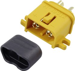 Złącze męskie akumulatora XT60L Reely 1509168 pozłacane 1 szt.