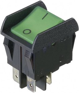 Przełącznik interBär 3652-851.22, 250 V/AC, 16 A, 2 x wył/wł, zatrzask, 1 szt.