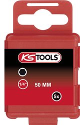 Bit szcześciokątny KS Tools 9112804 911.2804   5 szt.