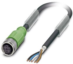 Kabel do czujników/elementów wykonawczych Phoenix Contact SAC-5P- 5,0-PUR/M12FS SH 1682951, kabel, otwarte końcówki, 1 szt.