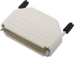 Obudowa złącza D-SUB encitech DPPK50-DE-K 6353-0102-05, tworzywo sztuczne, 180 °, 1 szt.