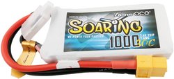 Gens ace Soaring 1000mAh 7.4V 30C 2S1P LiPo Battery Pack Z wtyczką XT60 Pakiet akumulatorów (LiPo) 7.4 V 1000 mAh 30 C Gens ace Softcase XT60