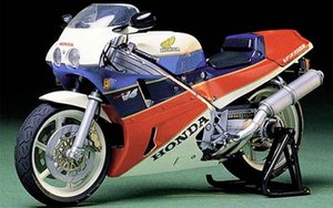 Model motocykla do sklejania Tamiya Honda VFR 750R 1987 300014057 1:12