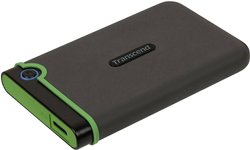 Transcend StoreJet® 25M3S Slim 1 TB  Zewnętrzny dysk twardy 6,35 cm (2,5'') USB 3.2 Gen 2 (USB 3.1) żelazowy, szary TS1TSJ25M3S