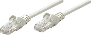 Kabel krosowy Intellinet Cat6, nieekranowany, U / UTP, wtyk RJ-45 / wtyk RJ-45, 20,0 m, szary Kabel LAN Intellinet 336741, 1 szt., RJ45, CAT 6, U/UTP, 20.00 m, szary