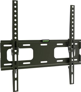 Wyjątkowo płaski uchwyt ścienny do ekranów LCD 32” - 55” (81 - 140 cm), obciążenie do 35 kg, odległość od ściany: 30 mm, nachylenie: 10° Uchwyt ścienny do telewizora My Wall HP6-1BL, 81,3 cm (32'') - 139,7 cm (55'')