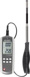 Anemometr VOLTCRAFT PL-135HAN, 0.1 do 25 m/s, 0 do 50 °C