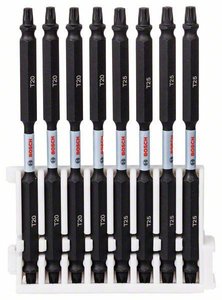 Zestaw bitów podwójnych Impact Control, 8 szt., T20, 4 4 x T25,110 mm Bity dwustronne Bosch Accessories  2608522349 1 zest.