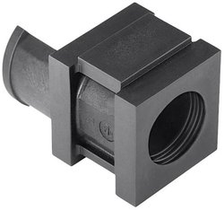 Pojedyncza wylewka HellermannTyton VP-S_14-15_Ins-sgl-PL-BK 440-00016, (D x S x W) 32 x 21.10 x 20 mm, TPE, 1 szt.