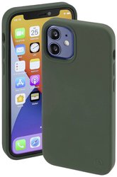 Hama MagCase Finest Feel PRO Cover Apple iPhone 12 mini zielony Kompatybilny z MagSafe