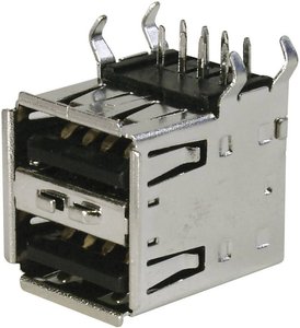 Złącze męskie USB TRU COMPONENTS TC-A-USB A-2P-203 1586531, 1 szt.