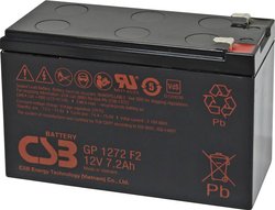 Akumulator ołowiowy CSB Battery GP 1272 Standby USV GP1272F2, AGM, 12 V, 7.2 Ah