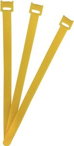 Opaska kablowa na rzepy element z pętelkami i haczykami FASTECH® ETK-3-250-0208 Opaska kablowa mocowana na rzepy (D x S) 250 mm x 13 mm żółty 1 szt.