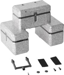 Pojemniki na bagaż ET rower przygodowy pojemniki na bagaż Reely RE-7453167