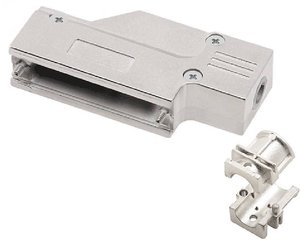 Obudowa złącza D-SUB encitech DCMR37-HI-K 6560-0701-04, odlew cynkowy, 90 °, 1 szt.