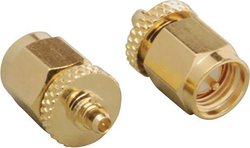 Adapter MMCX BKL Electronic 0416512 Wtyczka MMCX - złącze męskie SMA  1 szt.