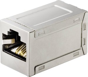 Przejściówka, adapter LAN RJ45 Renkforce  [1x złącze żeńskie RJ45 - 1x złącze żeńskie RJ45]