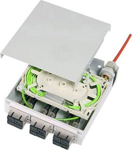 Kaseta światłowodowa Telegärtner H82050E0005 szaro-biały (ral 7035)