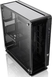 Thermaltake Core P8 TG Tower Obudowa do komputera czarny z okienkiem, z filtrem przeciwkurzowym