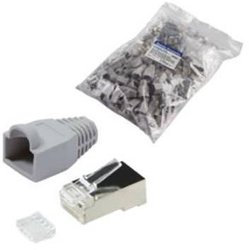 LogiLink MP0021 MP0021, RJ45, CAT 6, 100 szt.
