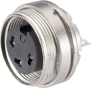 Złącze męskie okrągłe binder 09-0316-80-05, styki:5, 250 V, 6 A, 1 szt.