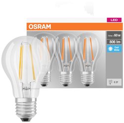 Żarówka LED OSRAM 4058075819535 E-27 6.5 W = 60 W  biały 3 szt.