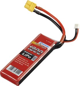 Pakiet akumulatorów (LiPo) 7.4 V 1800 mAh 25 C Conrad energy Softcase XT60