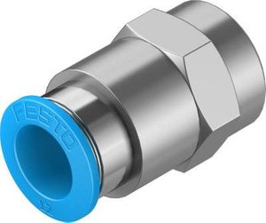 Łącznik prosty FESTO QSF-3/8-12-B Gwint wewnętrzny G3/8''   Średnica rury: 12 mm   1 szt.