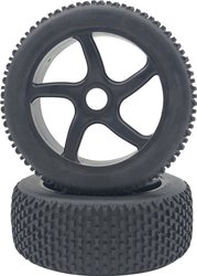 Koło kompletne Reely RE-6767709 1:8 Buggy czarny 1 par(a)