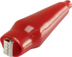 Zacisk krokodylowy Conrad Components 93038c54 1386744  Długość: 65 mm biały 1 szt.