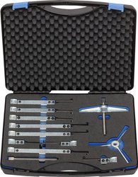 1,07/K - GEDORE - zestaw ściągaczy z 9 hakami 130x100/200/250 mm Ściągacz Gedore 8117340 130 mm-250 mm