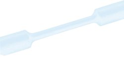 Rurka termokurczliwa bez kleju HellermannTyton TF34-6/2-PO-X-CL 333-30603, 3:1, od 6 mm do 2 mm, 1 m