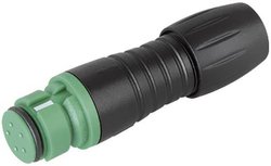 Złącze męskie okrągłe binder 99 9206 070 03, styki:3, 250 V, 7 A, 1 szt.