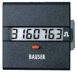 Licznik impulsów Bauser 3811/008.3.1.1.0.2-001, 12 - 24 V/DC