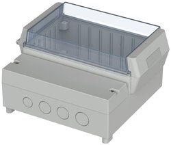 Obudowa ścienna Bopla REGLOCARD RCP 1600 41160109, ABS, poliwęglan, 166 x 161 x 93, jasnoszary, 1 szt.