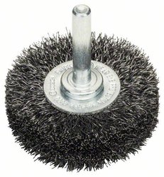 Szczotka tarczowa, 50 mm, 0,2 mm, 4500 obr./min, 15 mm Bosch Accessories N/A N/A Ø trzonka 6 mm 2608622111 1 szt.