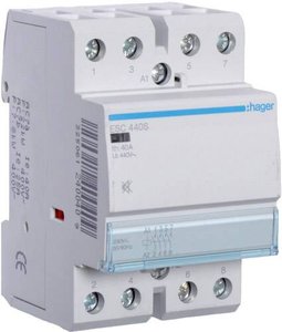 Stycznik instalacyjny Hager ESC440S ESC440S, 400 V, 1 szt.
