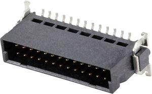 ERNI 244857 Złącze męskie SMC 1 szt.