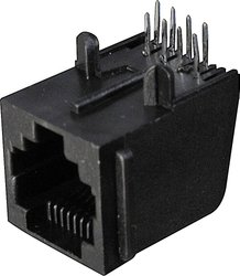 Moduł złącza żeńskiego TRU COMPONENTS TC-A-20041-203 1586521, RJ12, piny:6P6C, 1 szt.