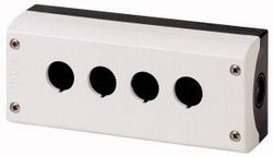Obudowa 4 miejsca montażowe, do montażu na ziemi (Ø x W) 22 mm x 80 mm  antracytowy Eaton M22-I4 1 szt.