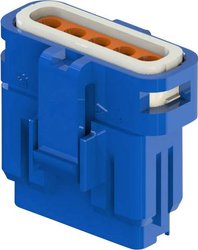 Obudowa złącza pin żeńskiego na kabel EDAC 560-005-000-411, wire-to-wire, piny: 5, 3 A, 1 szt.