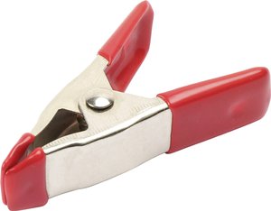 Zacisk sprężynowy metalowy, częściowo pokryty gumą, 50 mm TOOLCRAFT 1586228  Posuw:18 mm