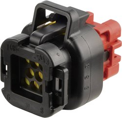 Obudowa złącza pin żeńskiego na kabel TE Connectivity AMPSEAL 776286-1, automotive, piny: 8, 17 A, 1 szt.