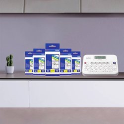 Drukarka etykiet Brother PTD400BPZ1, Przystosowana do taśmy: TZe