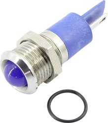 Lampka sygnalizacyjna LED TRU COMPONENTS TC-92106c39 1605979, 60 mcd, 24 V DC/AC, 12 mm