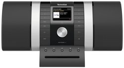 Radio internetowe z odtwarzaczem CD TechniSat MULTYRADIO 4.0 Internet, DAB+, UKW funkcja ładowania akumulatora, z pilotem, obsługa Spotify, funkcja budzika czarny, srebrny