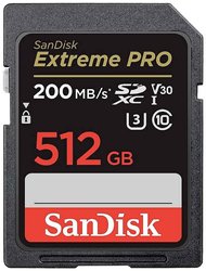 Karta pamięci SDXC SanDisk SDSDXXD-512G-GN4IN, 512 GB, Class 10 UHS-I, 200 MB/s / 140 MB/s