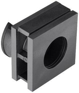 Pojedyncza wylewka HellermannTyton VP-L_24-25_Ins-sgl-PL-BK 440-00032, (D x S x W) 32 x 42.20 x 20 mm, TPE, 1 szt.