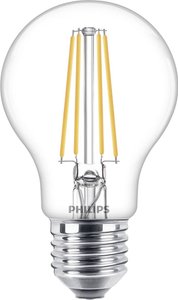 Żarówka Philips LEDclassic zastępuje 60 w, E27, ciepła biel (2700 K), 806 lumenów, 3 szt. W opakowaniu Żarówka LED Philips Lighting 77777700 E-27 7 W = 60 W 806 lm ciepła biel 3 szt.
